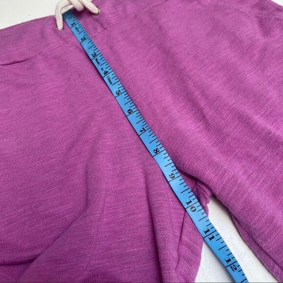 Monrow Super Soft Rayon Cotton Sporty Sweatpants in Neon Purple Small MSRP $128 - Picture 7 of 11